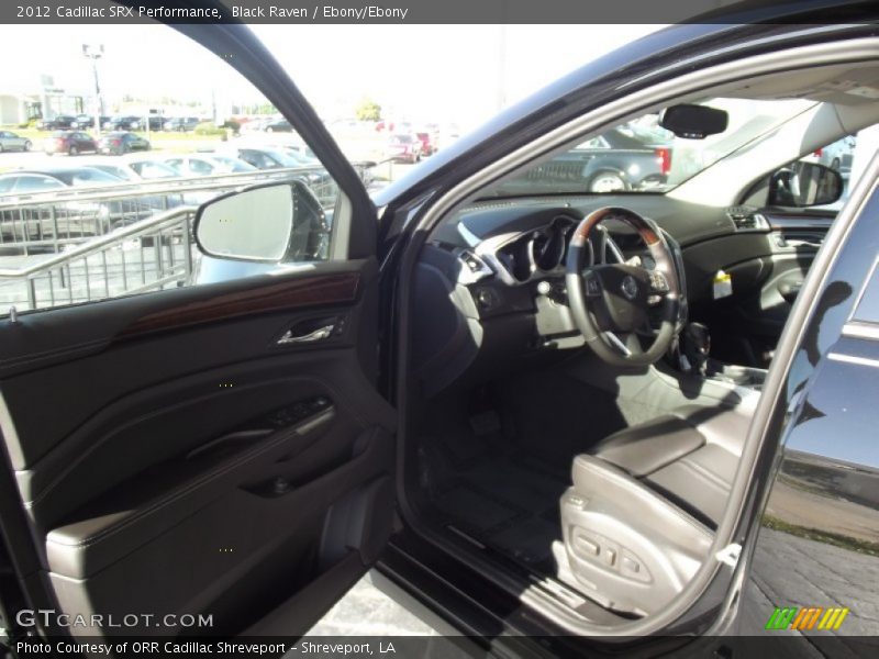 Black Raven / Ebony/Ebony 2012 Cadillac SRX Performance