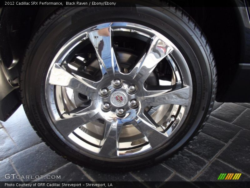 Black Raven / Ebony/Ebony 2012 Cadillac SRX Performance