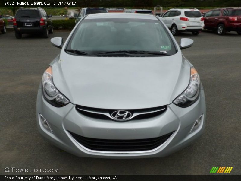 Silver / Gray 2012 Hyundai Elantra GLS