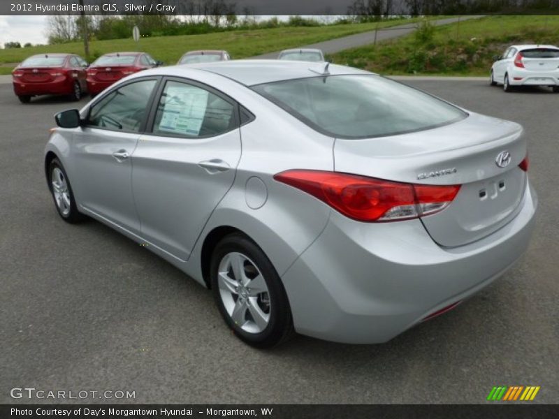 Silver / Gray 2012 Hyundai Elantra GLS