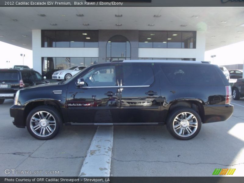  2012 Escalade ESV Premium Black Raven