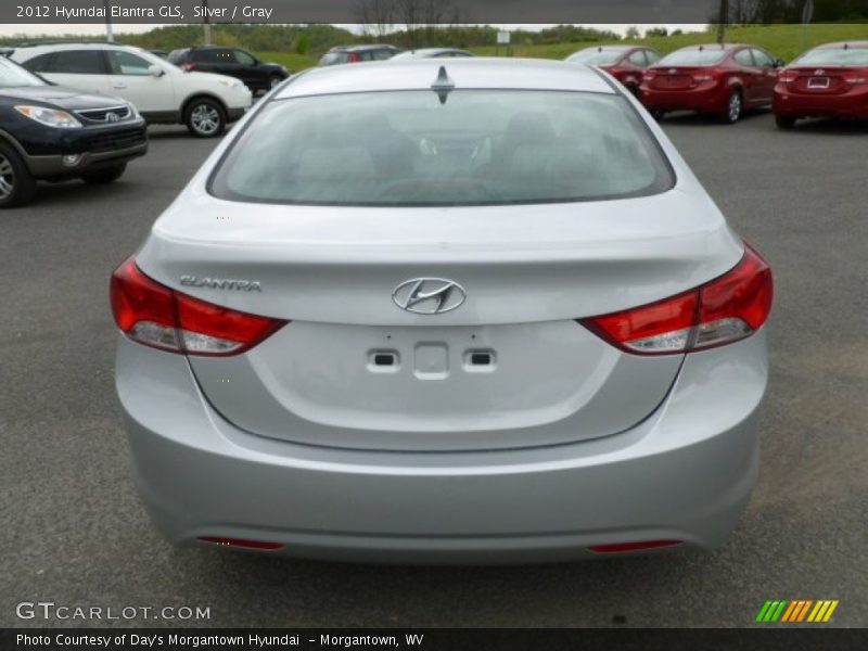 Silver / Gray 2012 Hyundai Elantra GLS