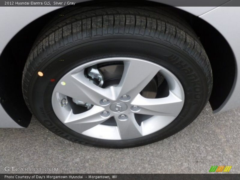 Silver / Gray 2012 Hyundai Elantra GLS
