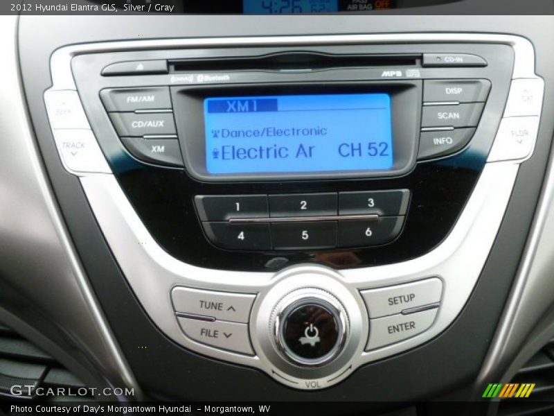 Silver / Gray 2012 Hyundai Elantra GLS