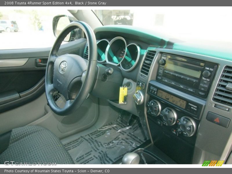 Black / Stone Gray 2008 Toyota 4Runner Sport Edition 4x4