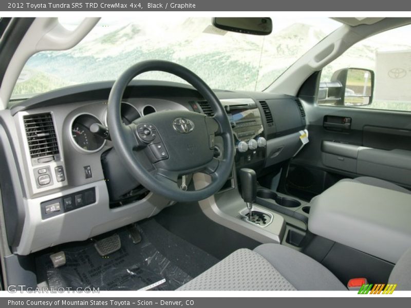Black / Graphite 2012 Toyota Tundra SR5 TRD CrewMax 4x4