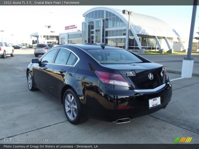 Crystal Black Pearl / Parchment 2012 Acura TL 3.5