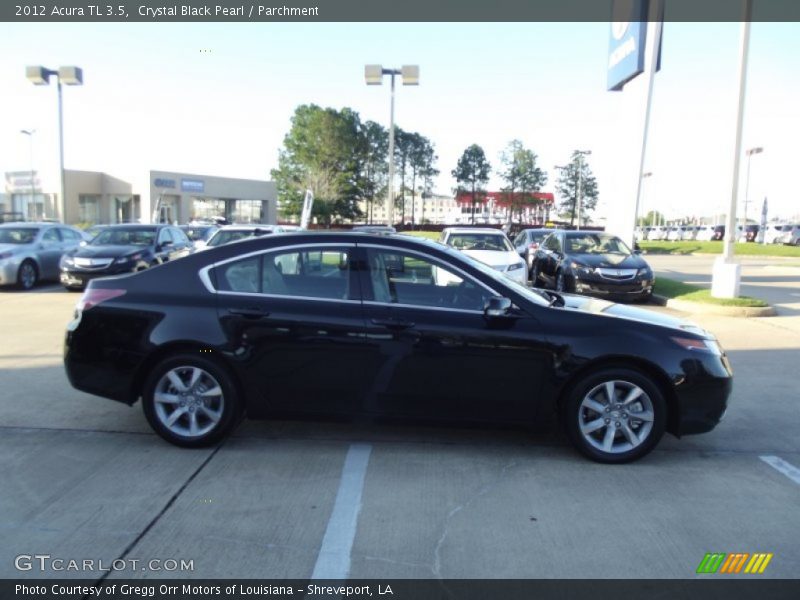 Crystal Black Pearl / Parchment 2012 Acura TL 3.5