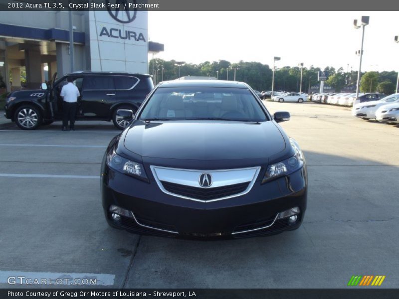 Crystal Black Pearl / Parchment 2012 Acura TL 3.5