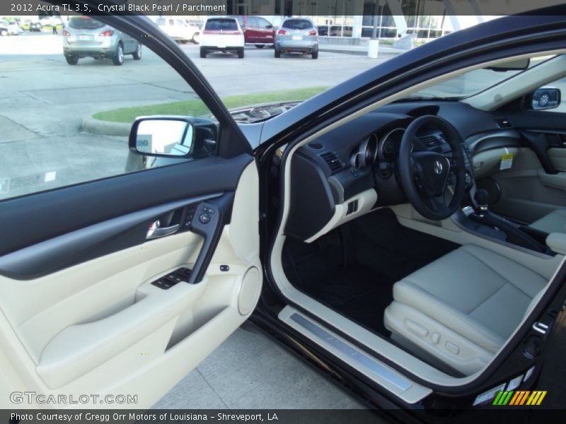 Crystal Black Pearl / Parchment 2012 Acura TL 3.5