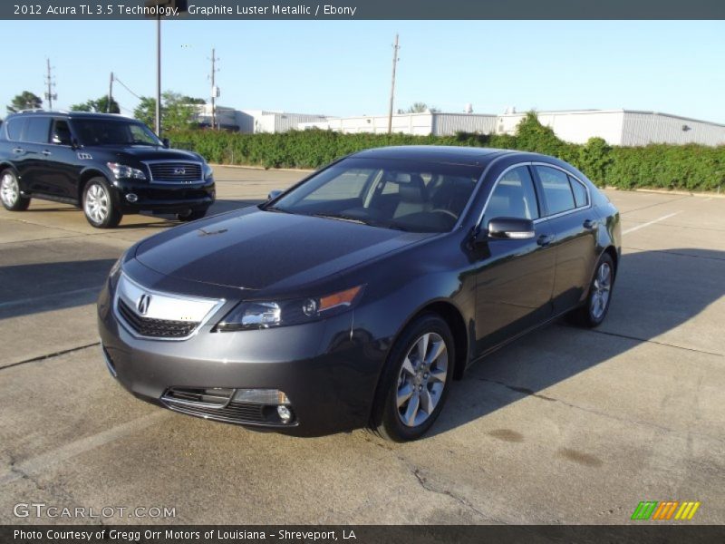 Graphite Luster Metallic / Ebony 2012 Acura TL 3.5 Technology