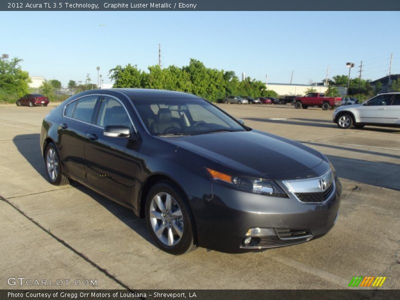 Graphite Luster Metallic / Ebony 2012 Acura TL 3.5 Technology