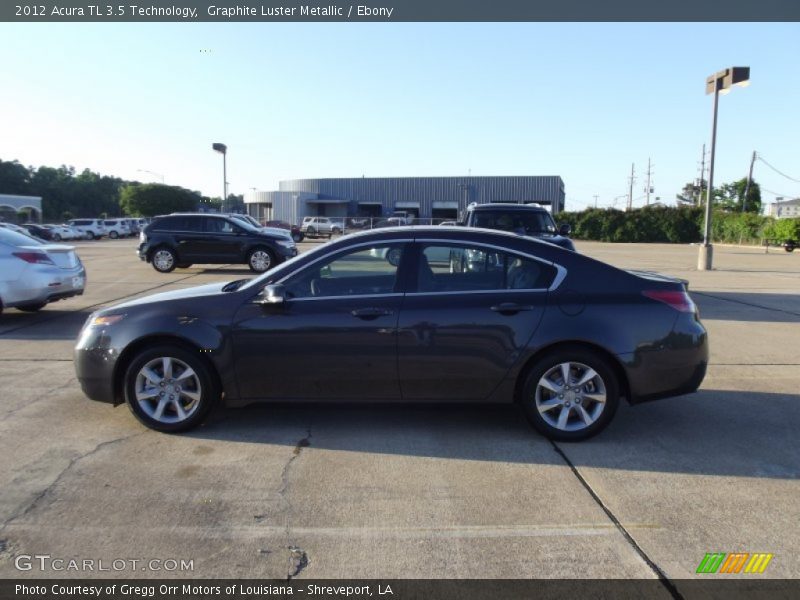 Graphite Luster Metallic / Ebony 2012 Acura TL 3.5 Technology