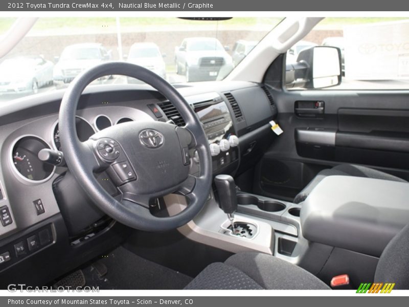 Nautical Blue Metallic / Graphite 2012 Toyota Tundra CrewMax 4x4