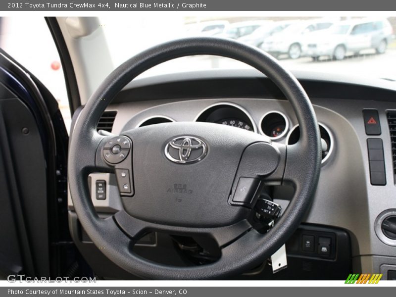 Nautical Blue Metallic / Graphite 2012 Toyota Tundra CrewMax 4x4