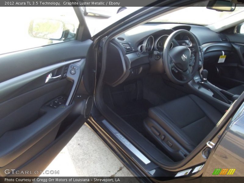 Graphite Luster Metallic / Ebony 2012 Acura TL 3.5 Technology