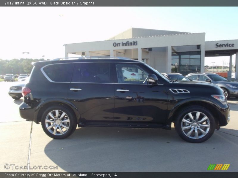 Black Obsidian / Graphite 2012 Infiniti QX 56 4WD