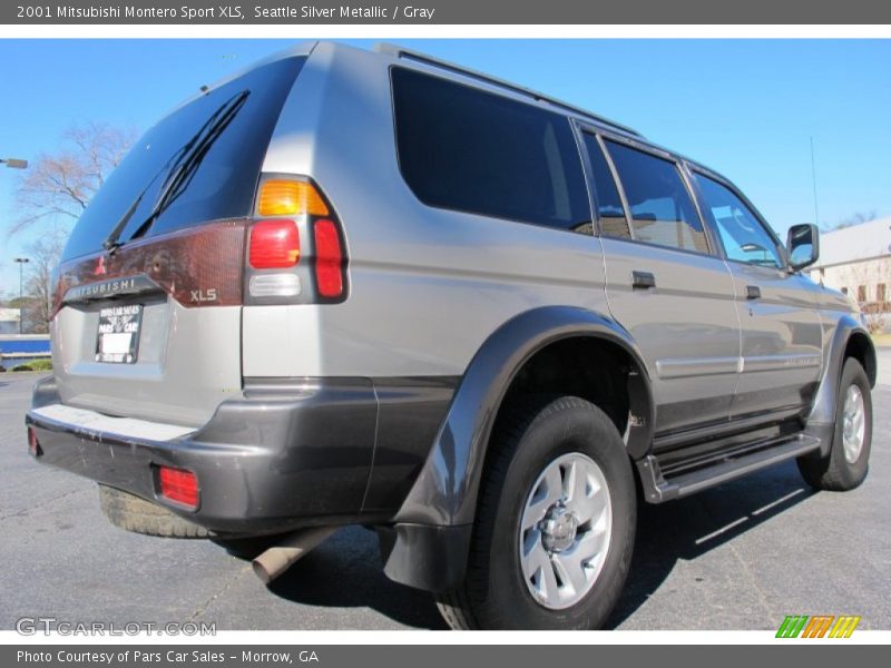 Seattle Silver Metallic / Gray 2001 Mitsubishi Montero Sport XLS