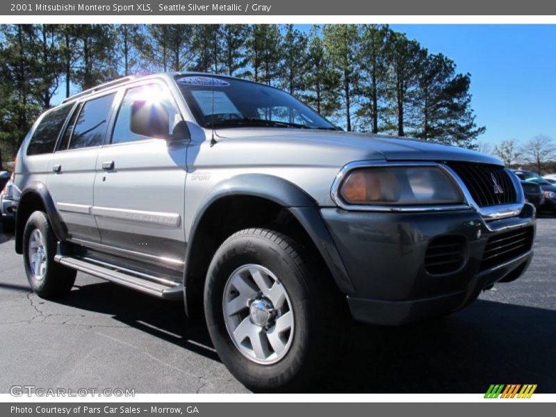 Seattle Silver Metallic / Gray 2001 Mitsubishi Montero Sport XLS