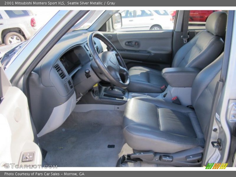 Seattle Silver Metallic / Gray 2001 Mitsubishi Montero Sport XLS
