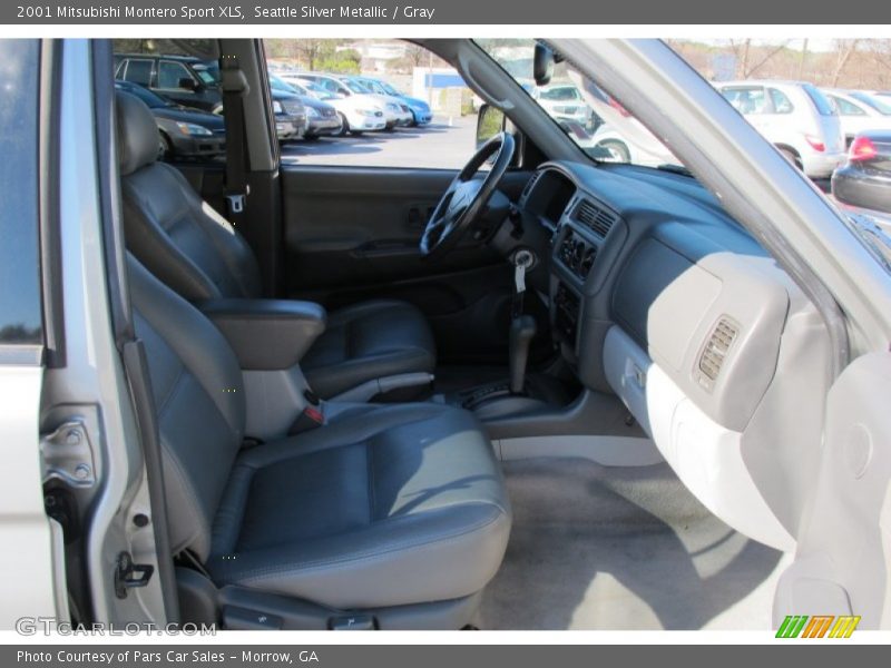 Seattle Silver Metallic / Gray 2001 Mitsubishi Montero Sport XLS