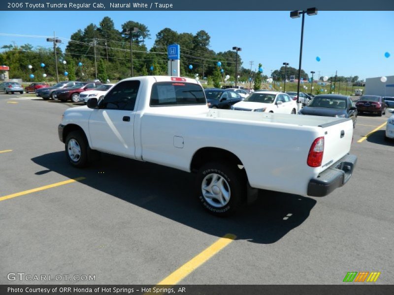 Natural White / Taupe 2006 Toyota Tundra Regular Cab