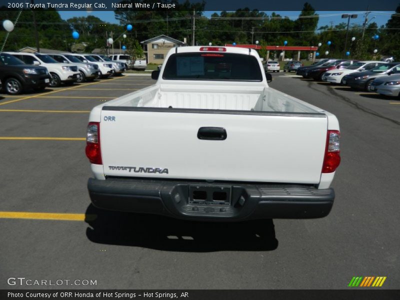 Natural White / Taupe 2006 Toyota Tundra Regular Cab
