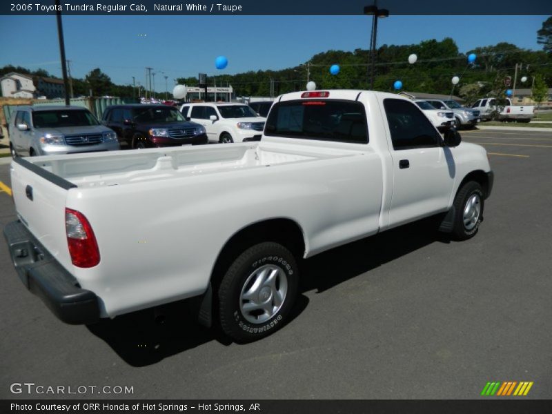 Natural White / Taupe 2006 Toyota Tundra Regular Cab