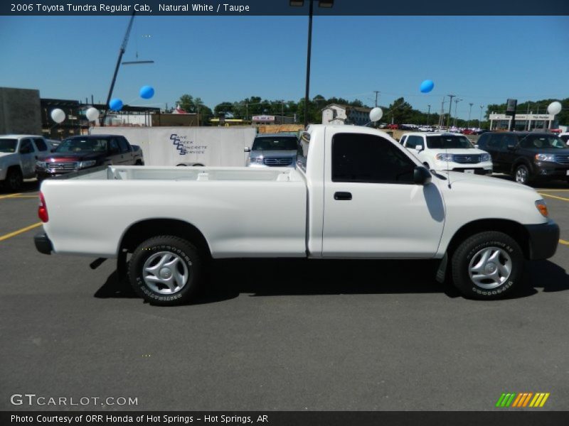 Natural White / Taupe 2006 Toyota Tundra Regular Cab