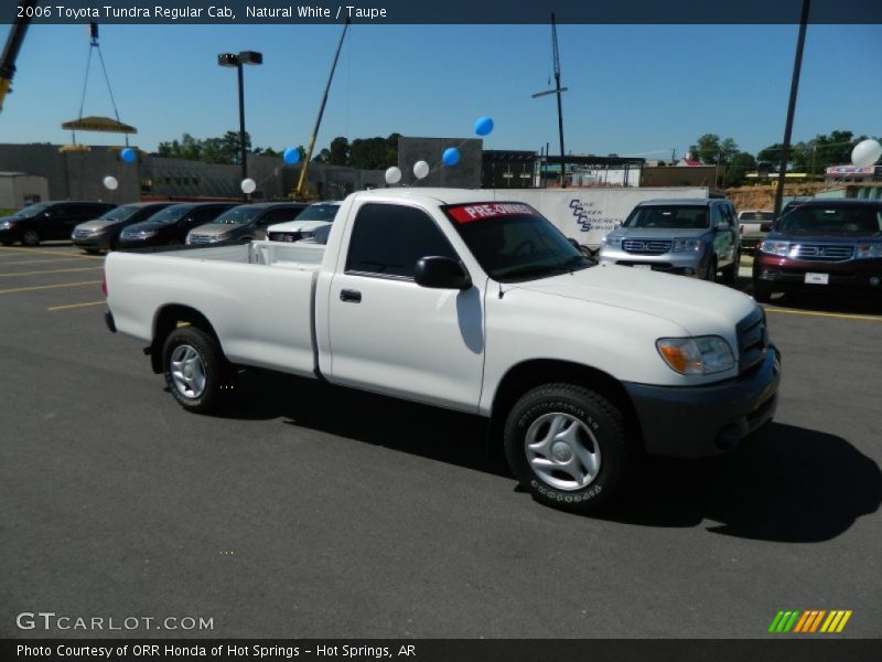 Natural White / Taupe 2006 Toyota Tundra Regular Cab