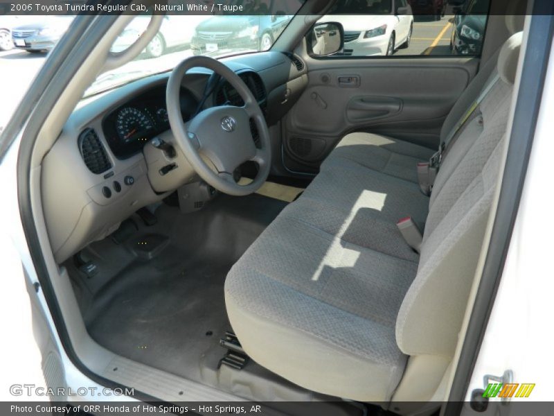 Natural White / Taupe 2006 Toyota Tundra Regular Cab