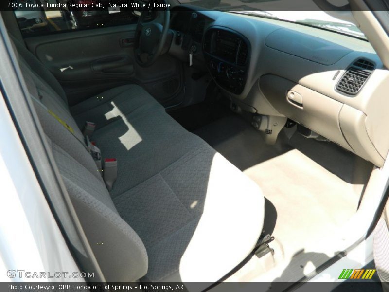 Natural White / Taupe 2006 Toyota Tundra Regular Cab
