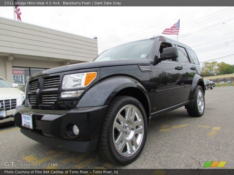 Blackberry Pearl / Dark Slate Gray 2011 Dodge Nitro Heat 4.0 4x4