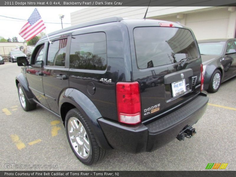 Blackberry Pearl / Dark Slate Gray 2011 Dodge Nitro Heat 4.0 4x4