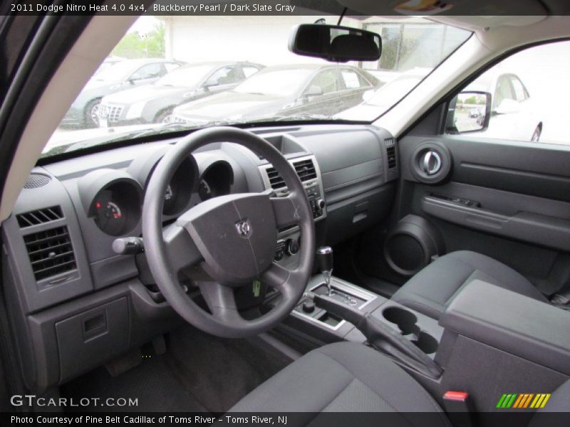 Blackberry Pearl / Dark Slate Gray 2011 Dodge Nitro Heat 4.0 4x4