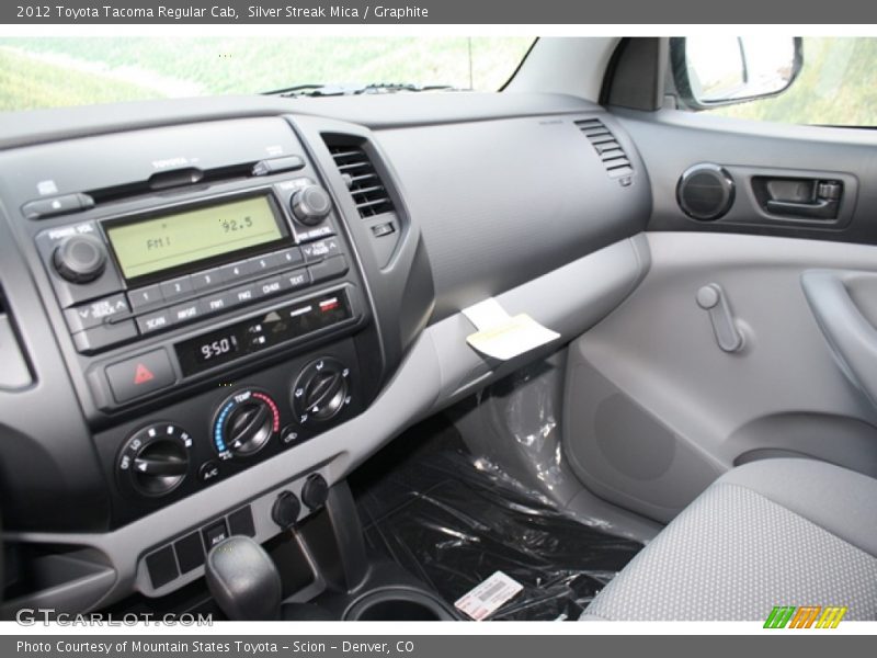 Silver Streak Mica / Graphite 2012 Toyota Tacoma Regular Cab