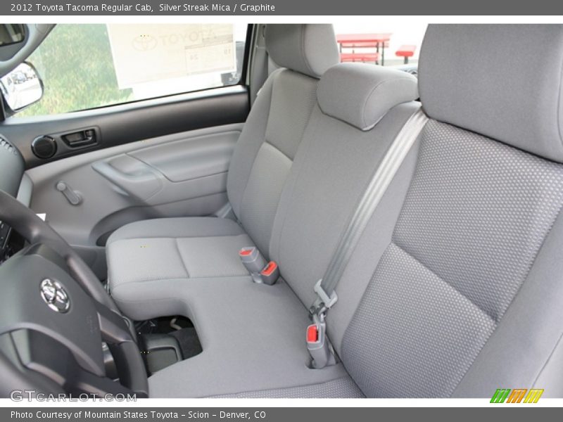 Silver Streak Mica / Graphite 2012 Toyota Tacoma Regular Cab
