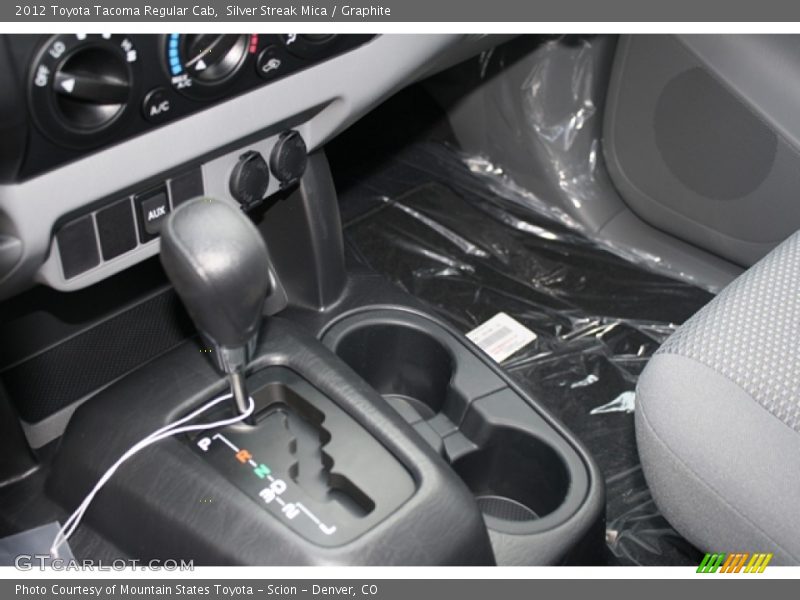 Silver Streak Mica / Graphite 2012 Toyota Tacoma Regular Cab
