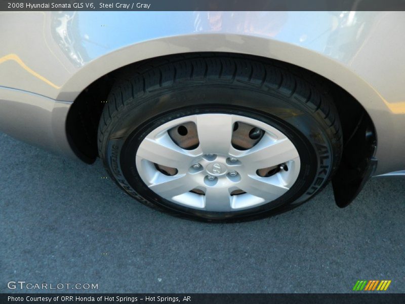 Steel Gray / Gray 2008 Hyundai Sonata GLS V6