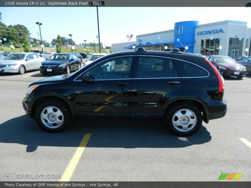 Nighthawk Black Pearl / Black 2008 Honda CR-V LX