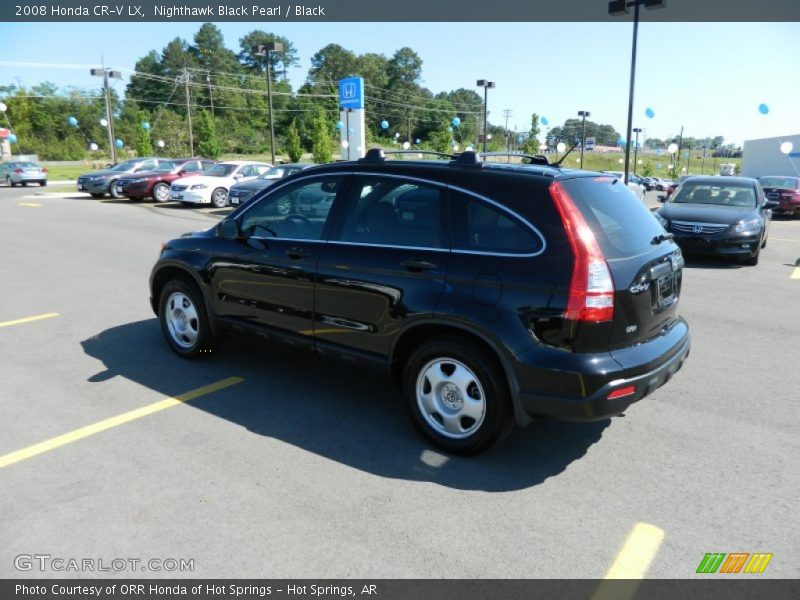 Nighthawk Black Pearl / Black 2008 Honda CR-V LX