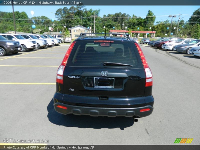 Nighthawk Black Pearl / Black 2008 Honda CR-V LX