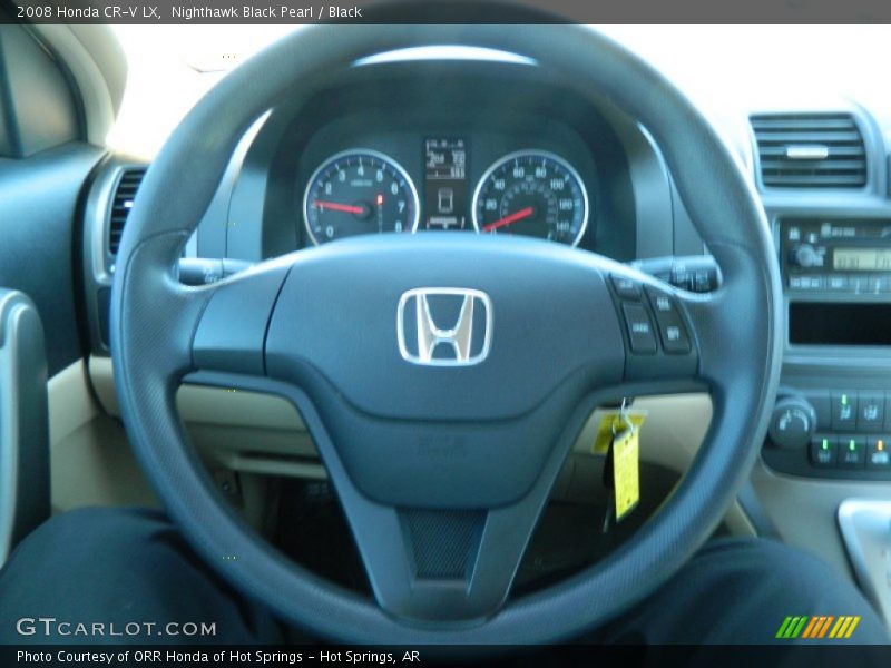 Nighthawk Black Pearl / Black 2008 Honda CR-V LX