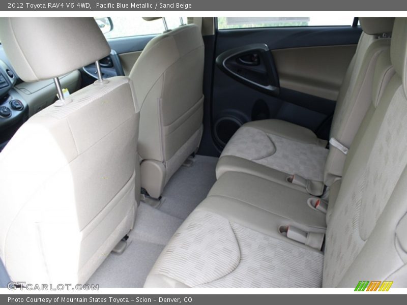 Pacific Blue Metallic / Sand Beige 2012 Toyota RAV4 V6 4WD
