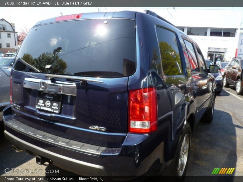 Bali Blue Pearl / Gray 2009 Honda Pilot EX 4WD