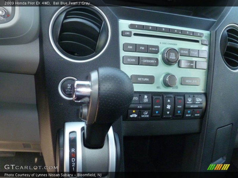 Bali Blue Pearl / Gray 2009 Honda Pilot EX 4WD