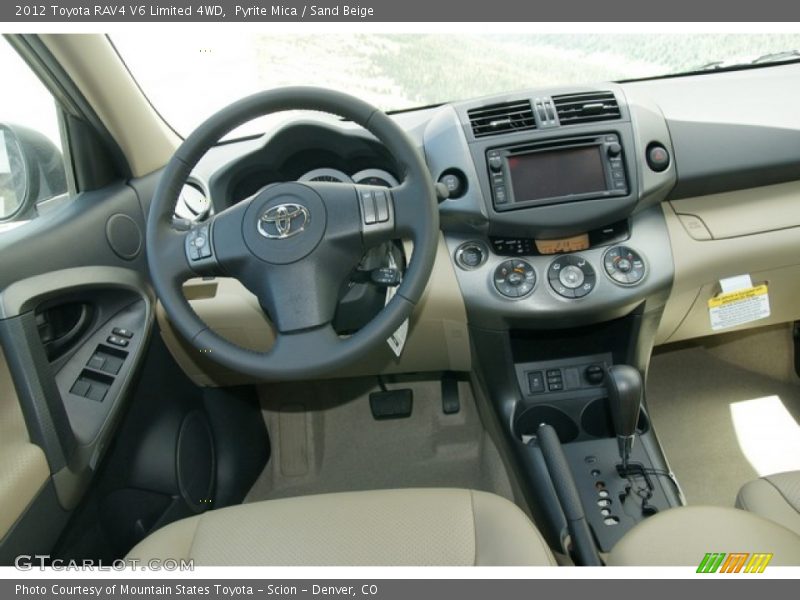 Pyrite Mica / Sand Beige 2012 Toyota RAV4 V6 Limited 4WD