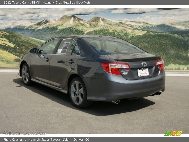 Magnetic Gray Metallic / Black/Ash 2012 Toyota Camry SE V6