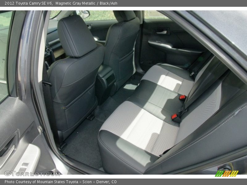 Magnetic Gray Metallic / Black/Ash 2012 Toyota Camry SE V6