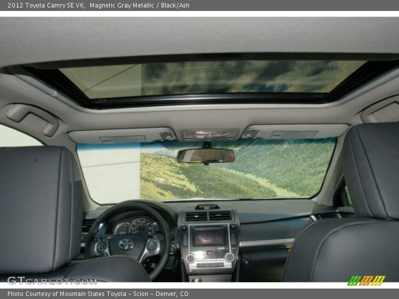 Magnetic Gray Metallic / Black/Ash 2012 Toyota Camry SE V6